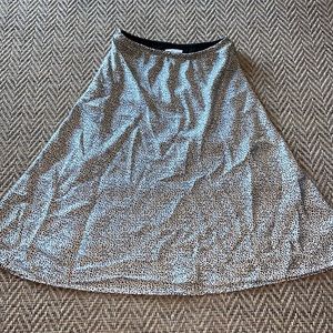 knee length midi skirt